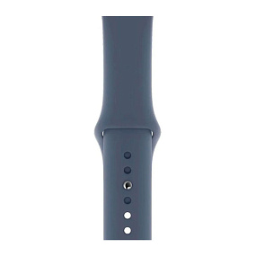 Ремешок Apple Watch Silicone 38/40/41mm сине-серый